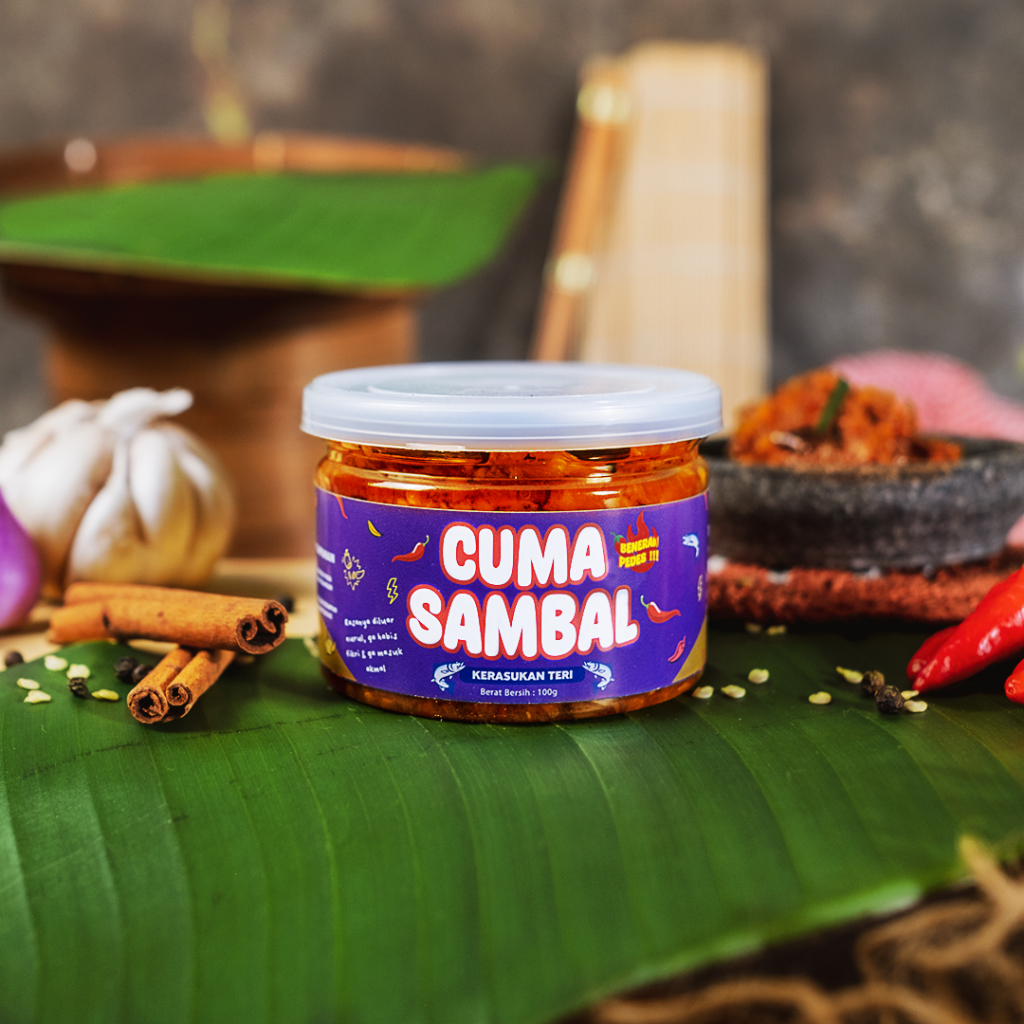 

Cuma Sambal - Sambal Kerasukan Teri Terenak Terlaris Termurah