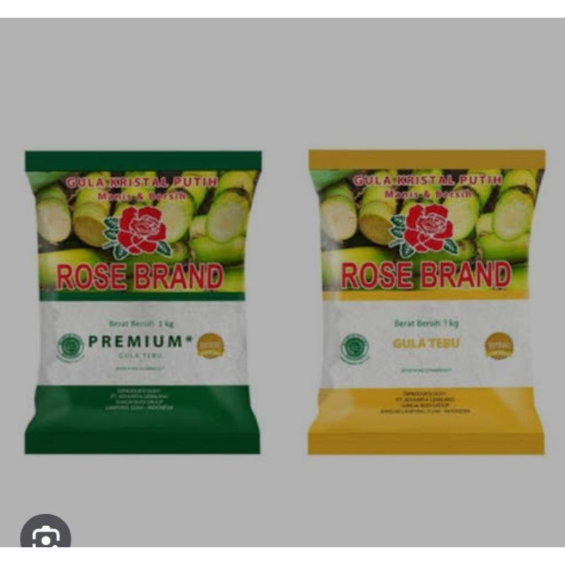 

gula pasir rose brand kemasan 1 kg