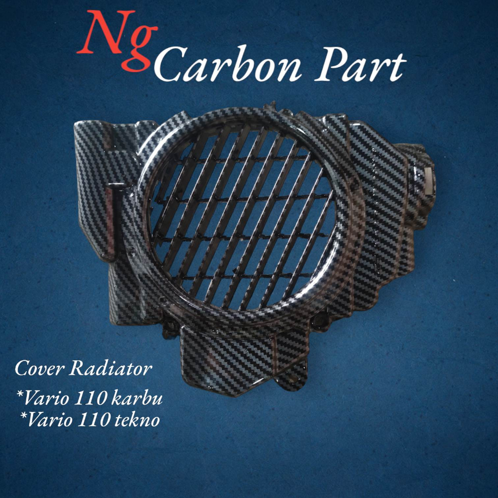 Black Carbon Radiator Vario110 karbu & techno