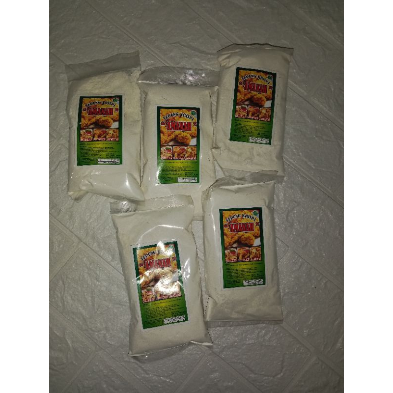 

tepung krispi anti gagal tepung amanah