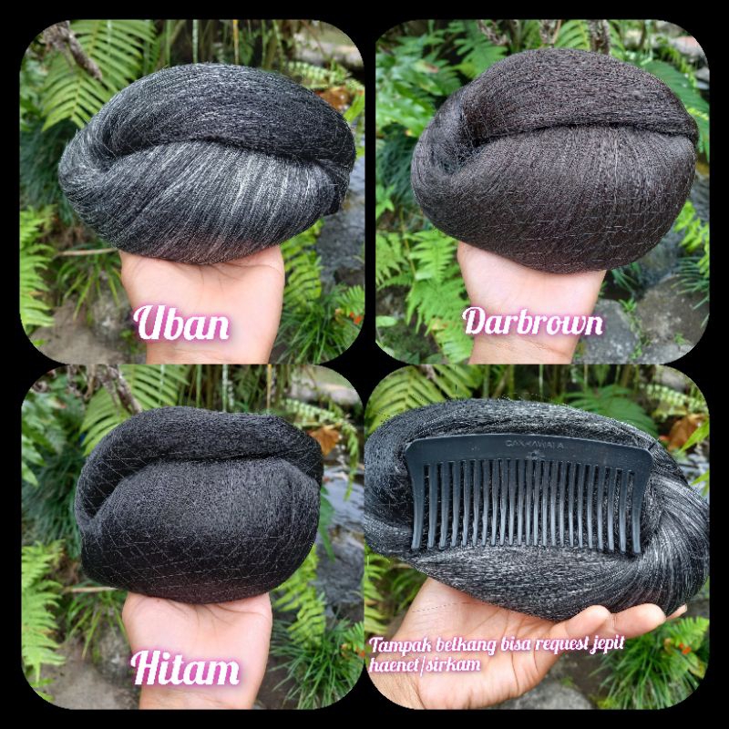 sanggul tagel/sanggul bali/hairdo