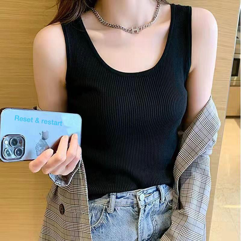 STANDAR DAN JUMBO Singlet Wanita / Tangtop premium Wanita / Tanktop Rib Polos / Tank Top Tali Kecil
