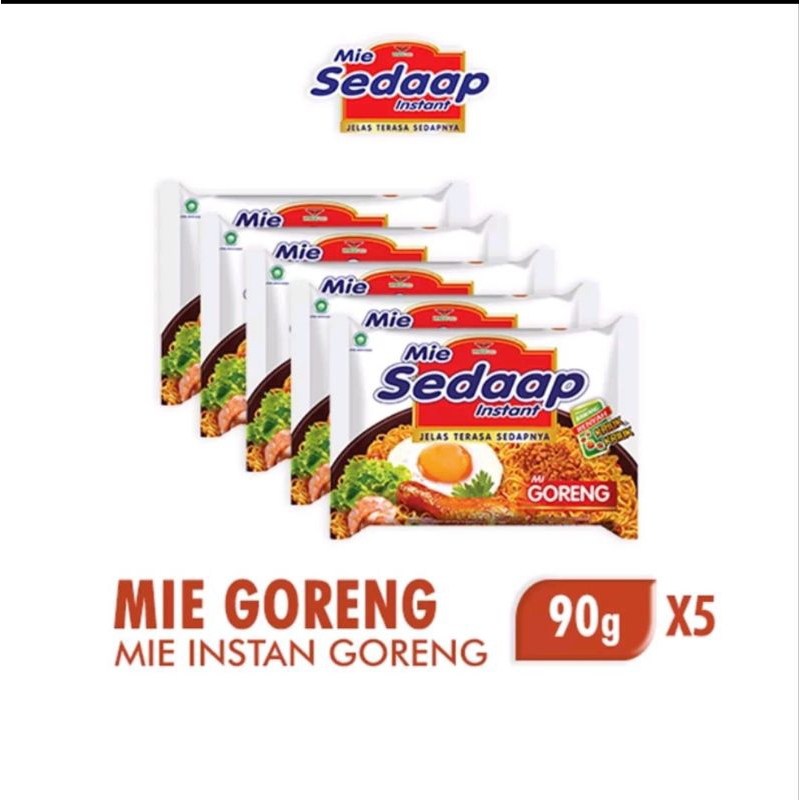 

SEDAAP MIE GORENG 5 PCS
