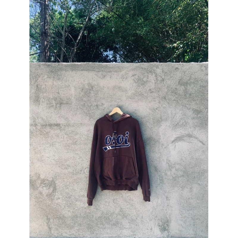 HOODIE OIOI BROWN