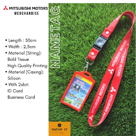 

Nametag Mitsubishi Merchandise ID CARD Name Tag