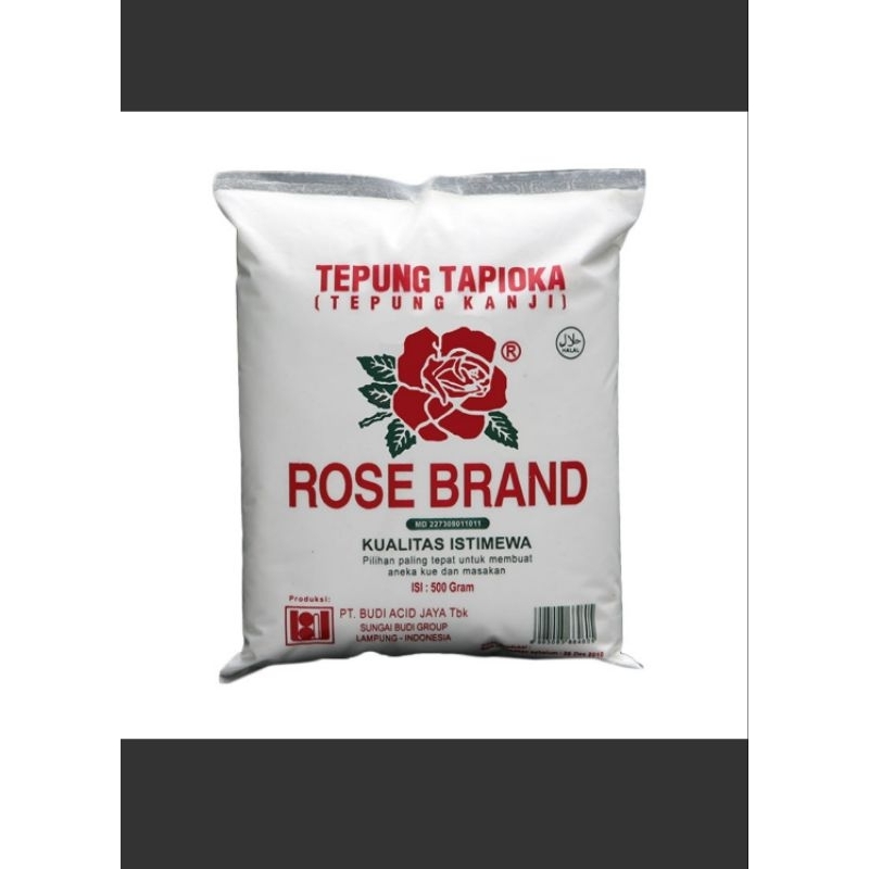 

Tepung Tapioka Rose Brand 500gr