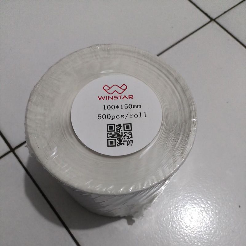 

Direct Thermal Label 100x150mm isi 500pcs