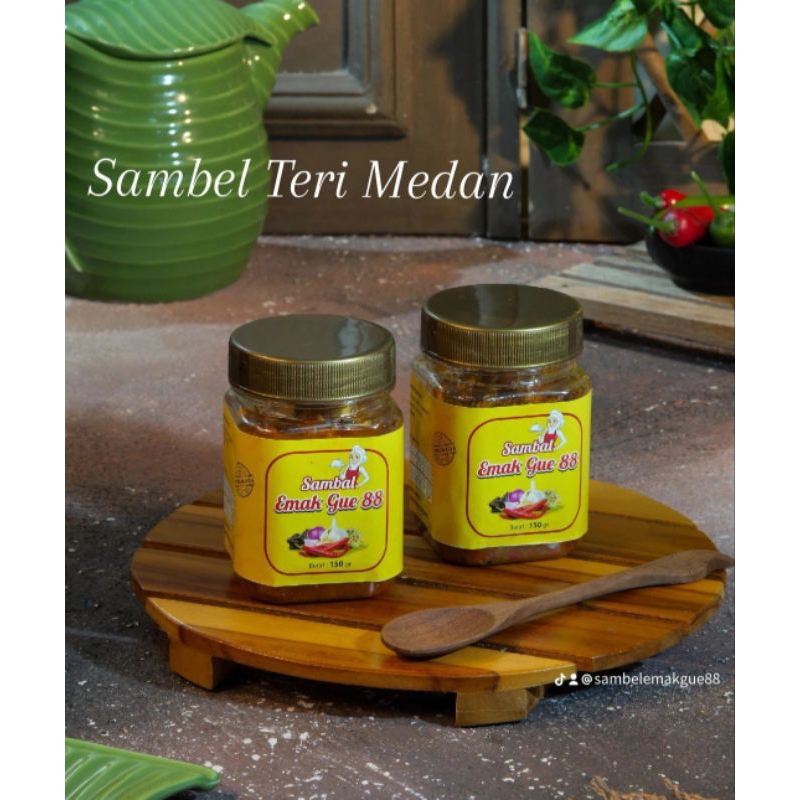 

SAMBEL TERI MEDAN /150ML (ENAK, GURIH DAN MANTAP)