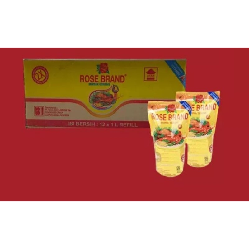 

Minyak goreng rosebrand 1L