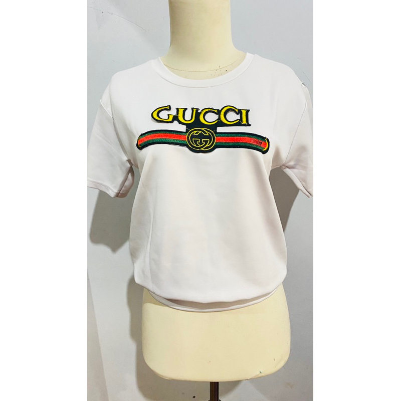 Kaos Motif Gucci Preloved