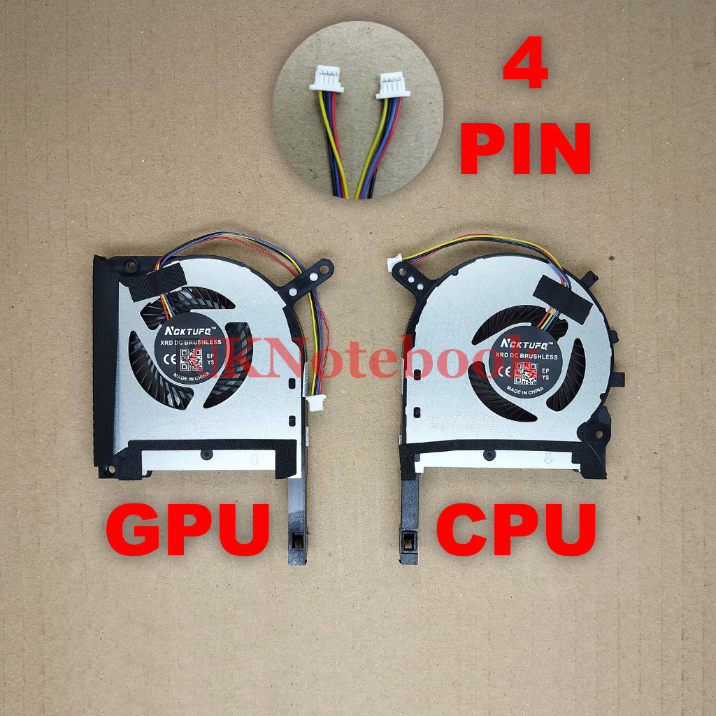 Fan Processor Kipas Laptop Asus TUF Gaming FX505 FX505A FX705 FX705A Kanan Kiri