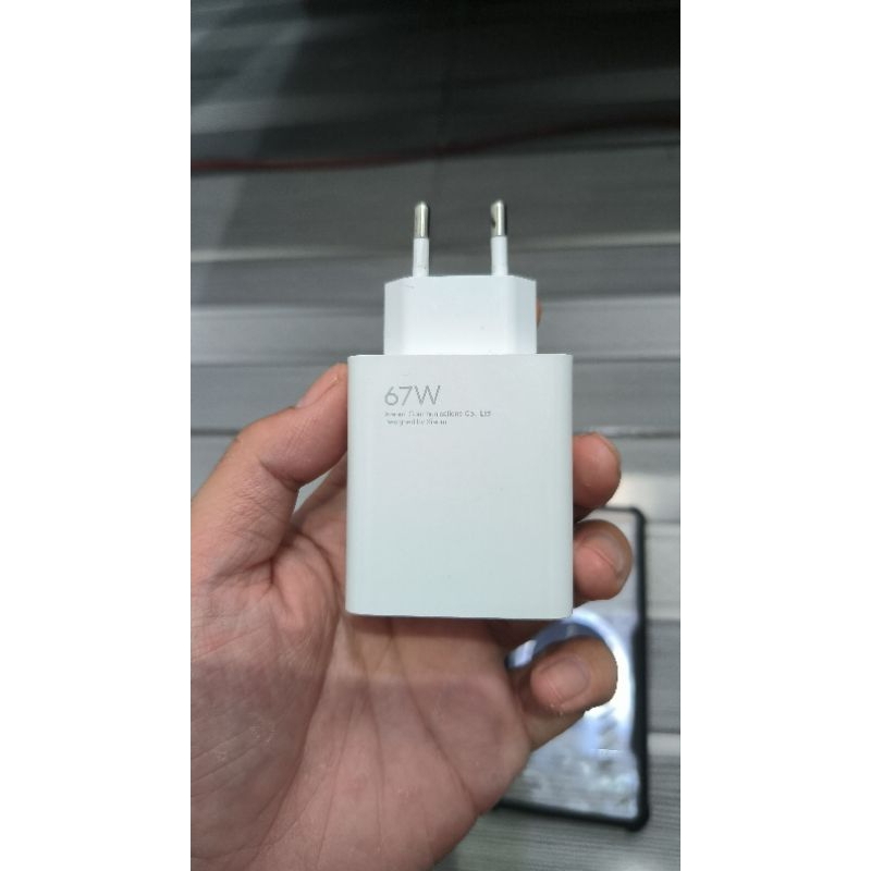 Kepala Charger Xiaomi 67 Watt Original