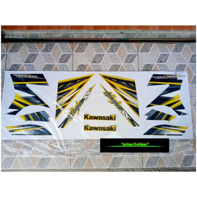 Striping stiker ninja ss kuning original KGP