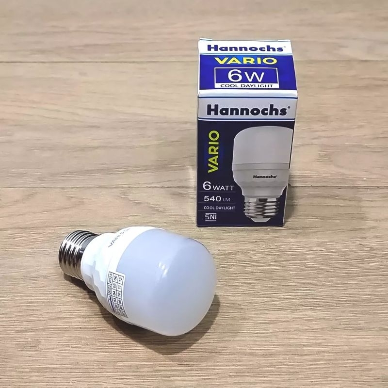 Lampu Hannochs Vario 6Watt | Lampu Bohlam Vario 6W | Hannochs Vario 6Watt