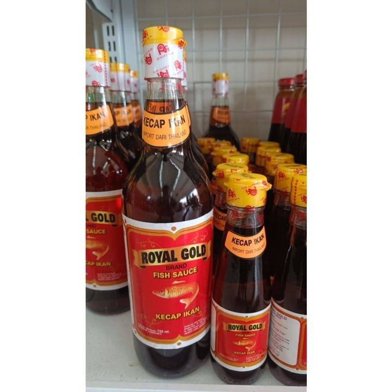 

KECAP IKAN ROYAL GOLD / KECAP THAILAND / HE LOU / FISH SAUCE