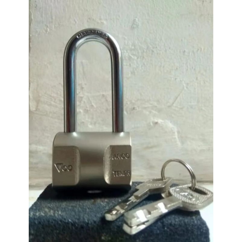 Gembok Vico Bulat 60mm Gembok Pintu Pager 60mm Leher Panjang