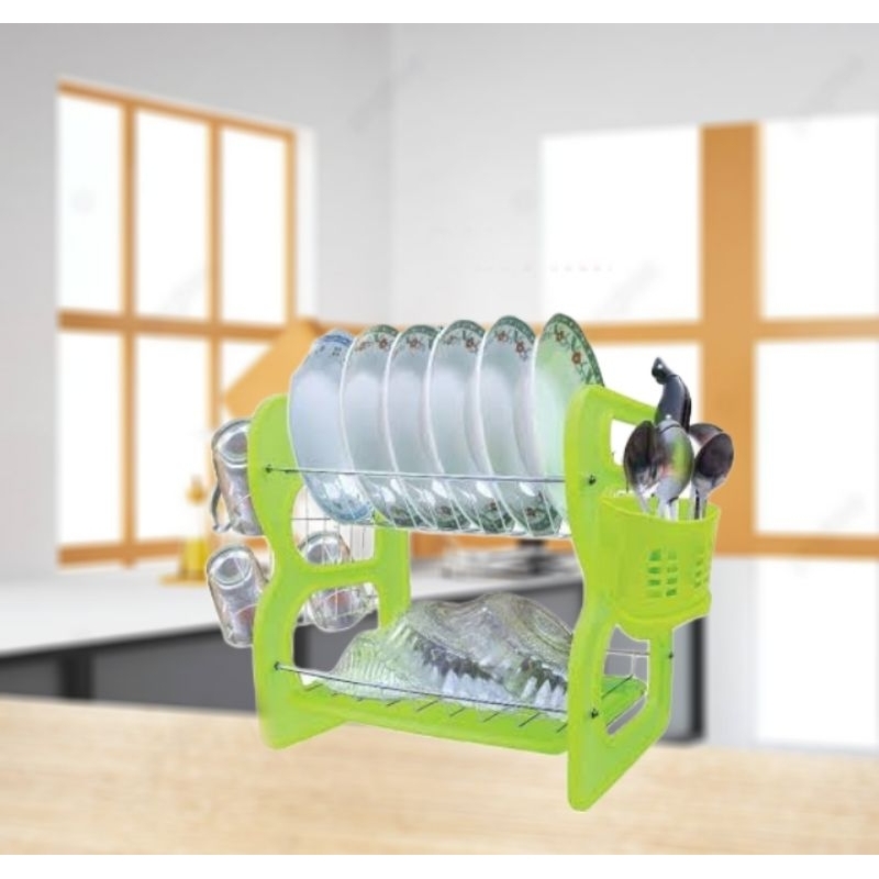 Gsf g-3350p rak piring minimalis stainless plastik - 084