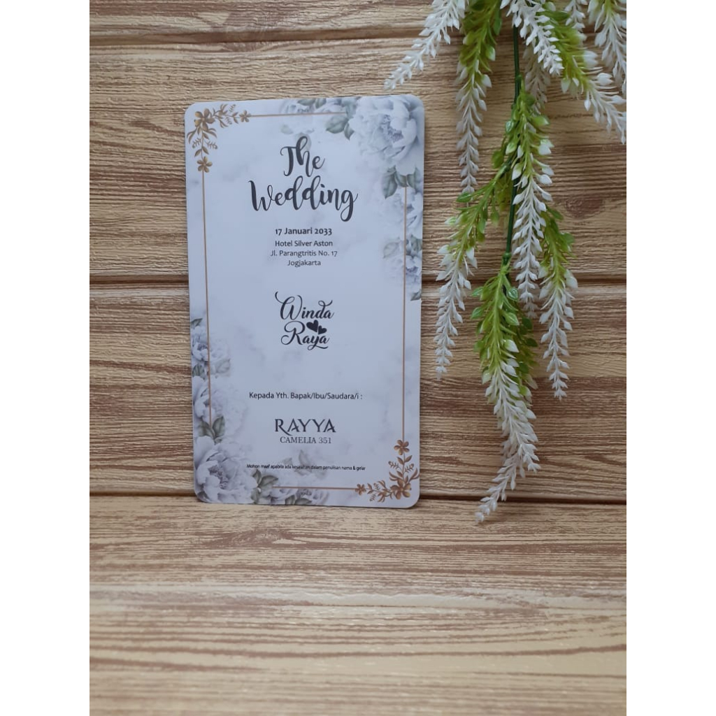 Blangko Undangan Rayya 351 Murah
