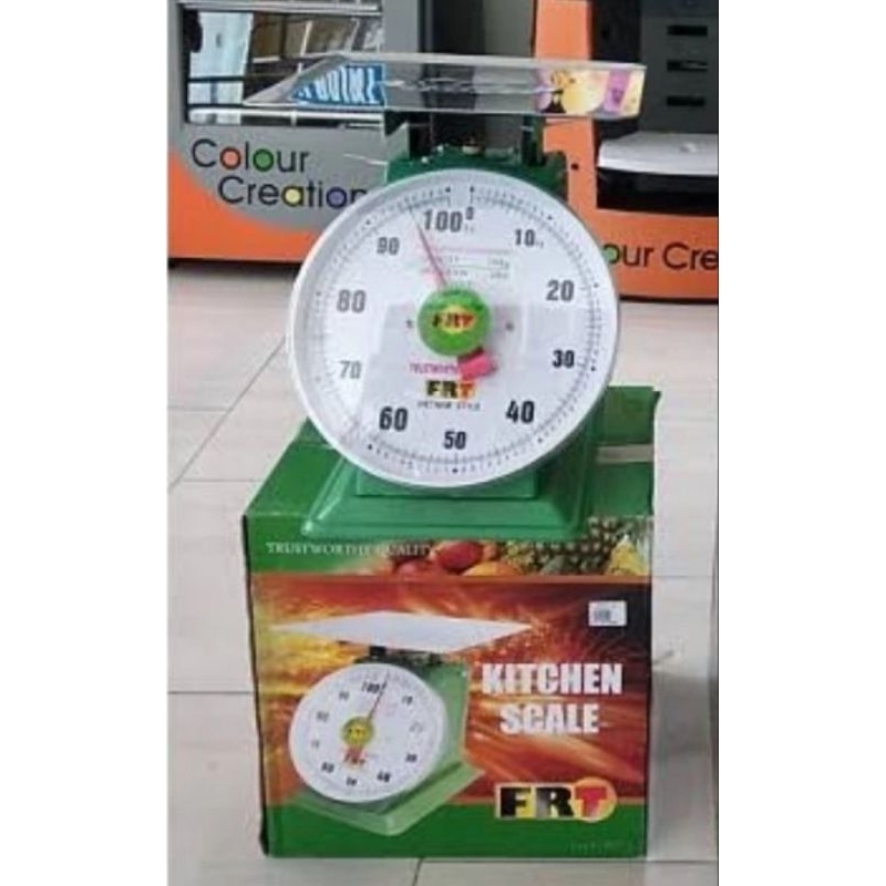 FRT timbangan plat 100kg - Timbangan jarum 100kg FRT