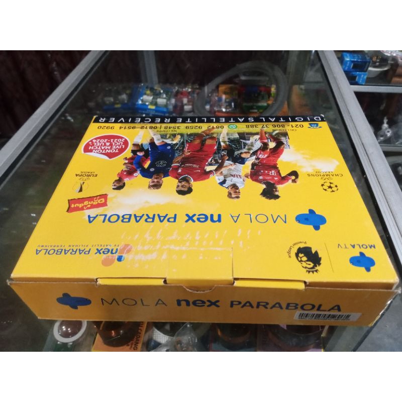 receiver Nex parabola kuning