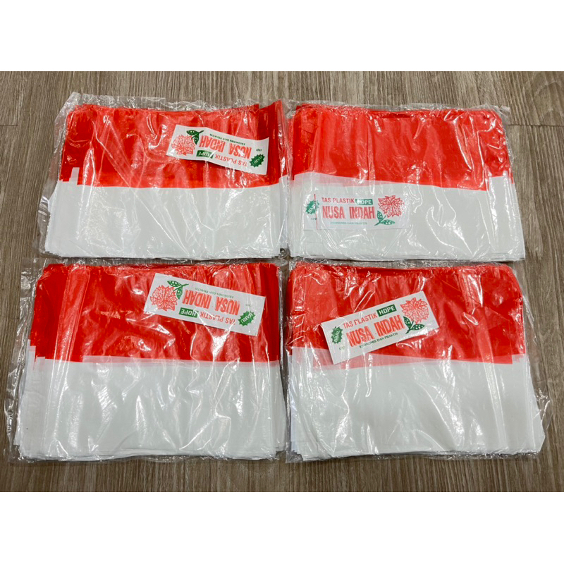

Bendera Plastik Merah Putih Bendera Indonesia Kemerdekaan RI 17 Agustus
