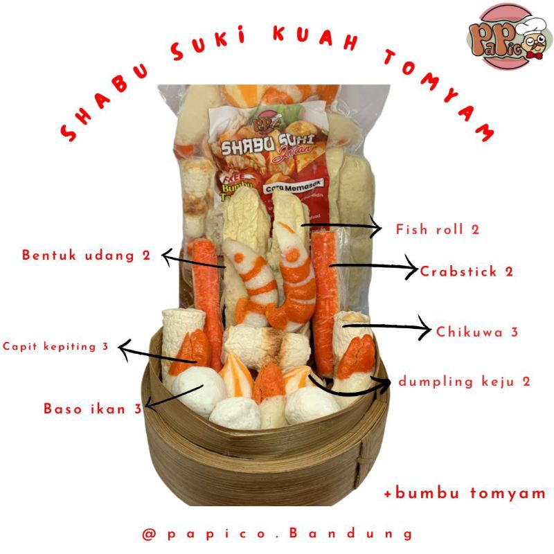 

SHABU SUKI INSTANT KUAH TOMYAM