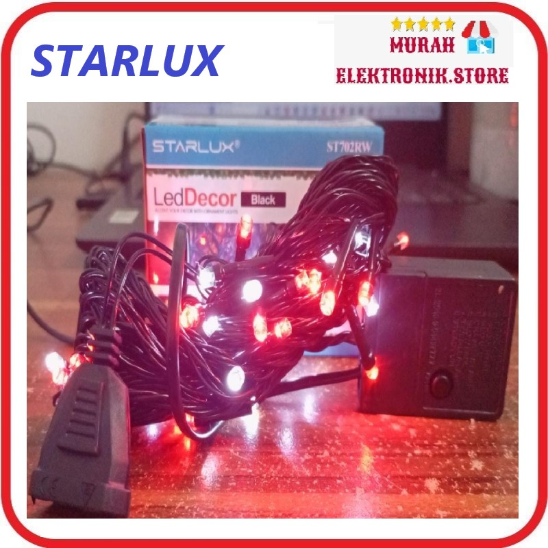 Lampu Hias LED Tumblr Merah Putih Lampu Hias Natal