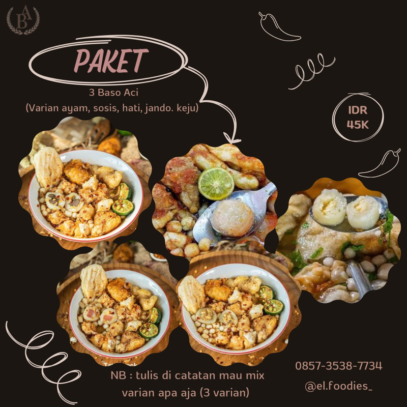 

PAKET 3 BASO ACI (45K)