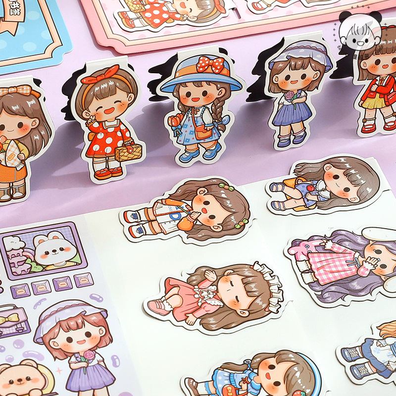 

Pembatas Buku Magnetic Bookmark Clip Kertas Motif Lucu Doudou Sauce Set Free Stiker TLD101 Polarbear