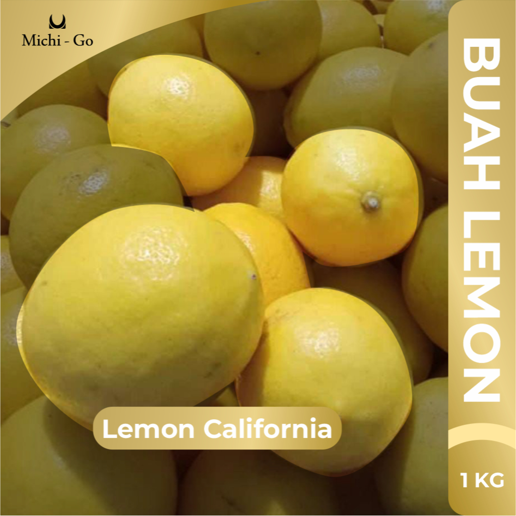 

Michigo Buah Jeruk Lemon Segar Grade A Super 1 KG