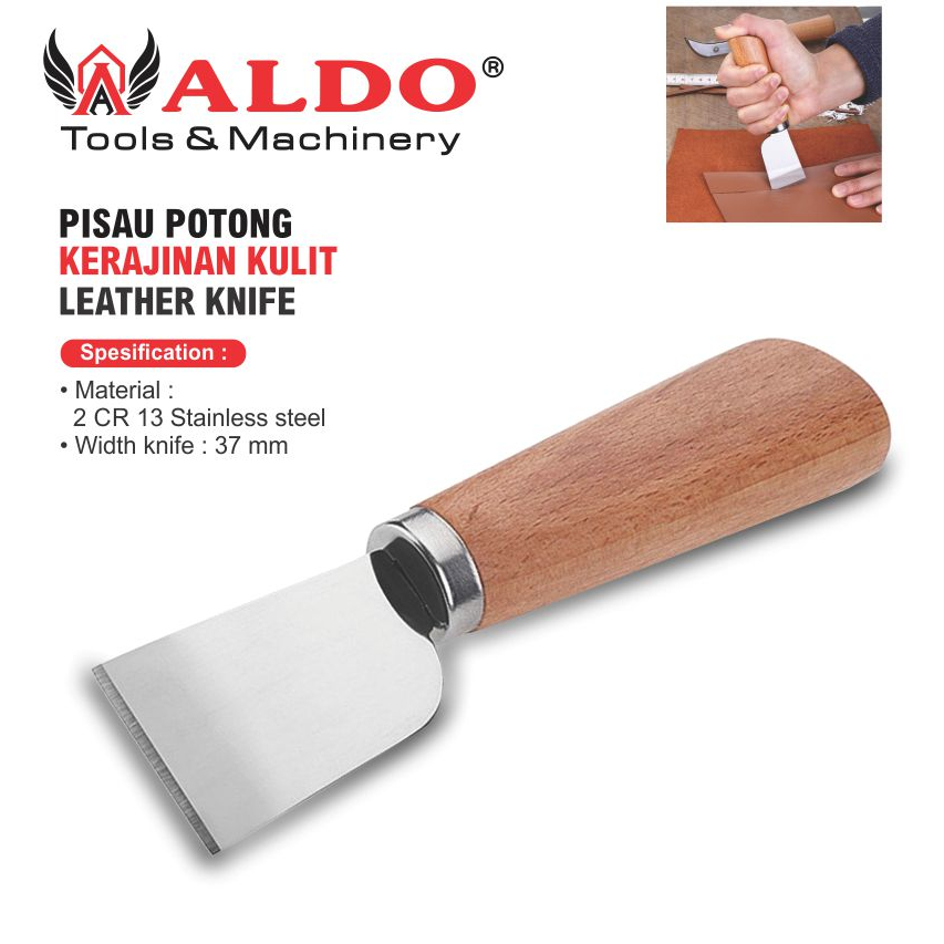 PISAU POTONG KERAJINAN KULIT MERK ALDO