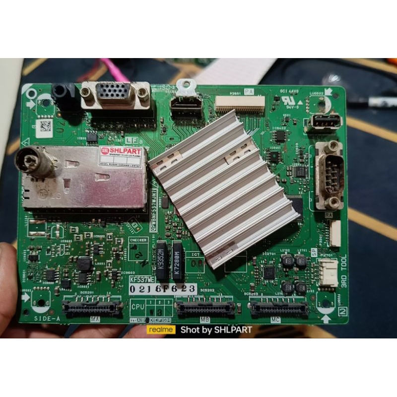 MAINBOARD MB TV SHARP LC-32L407I LC-32L407I-SW LC-32L407I-TB 32L407I MESIN TV SHARP AQUOS