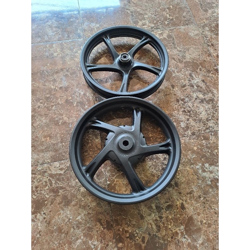 velg racing xride 125 gt 125 fino 125 original copotan tapak lebar