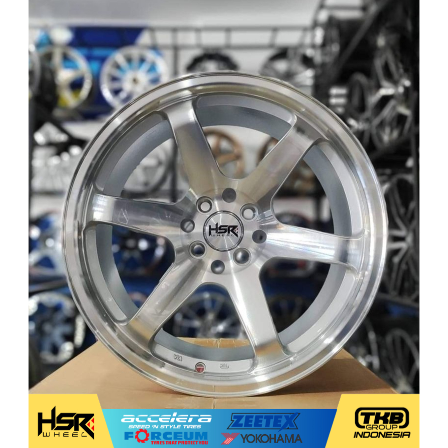 velg celong r17 hsr tokyo oshu ring 17 model te37 lebar 75/9 untuk yaris jazz ignis city vios avanza