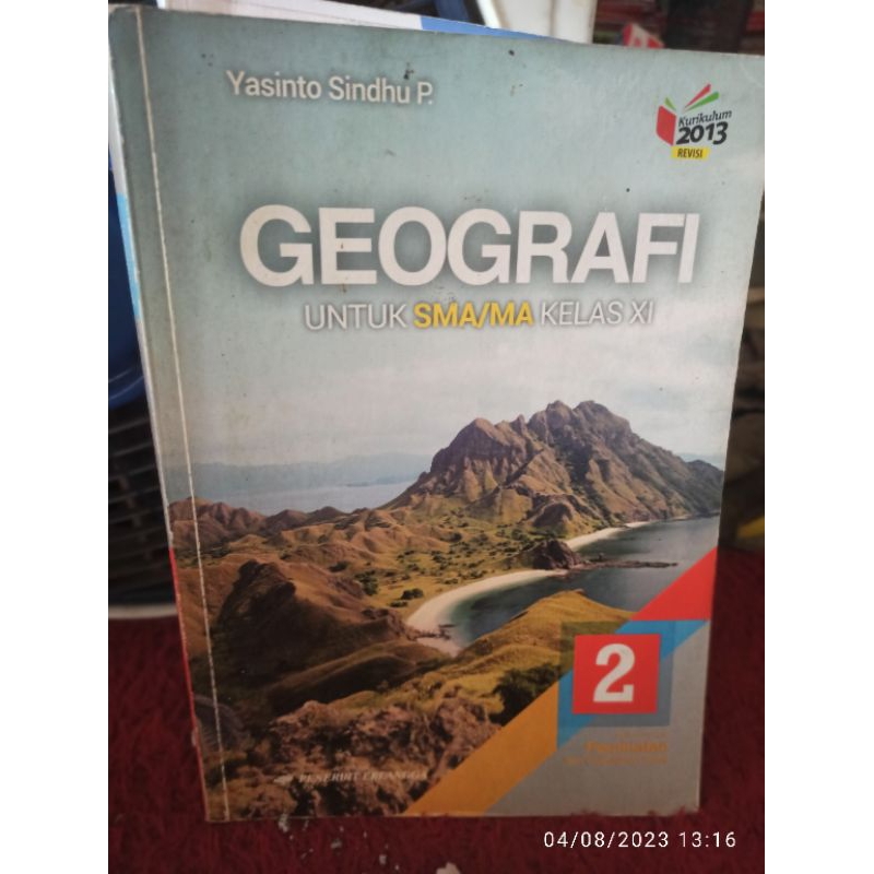 buku geografi kelas 11 SMA Erlangga