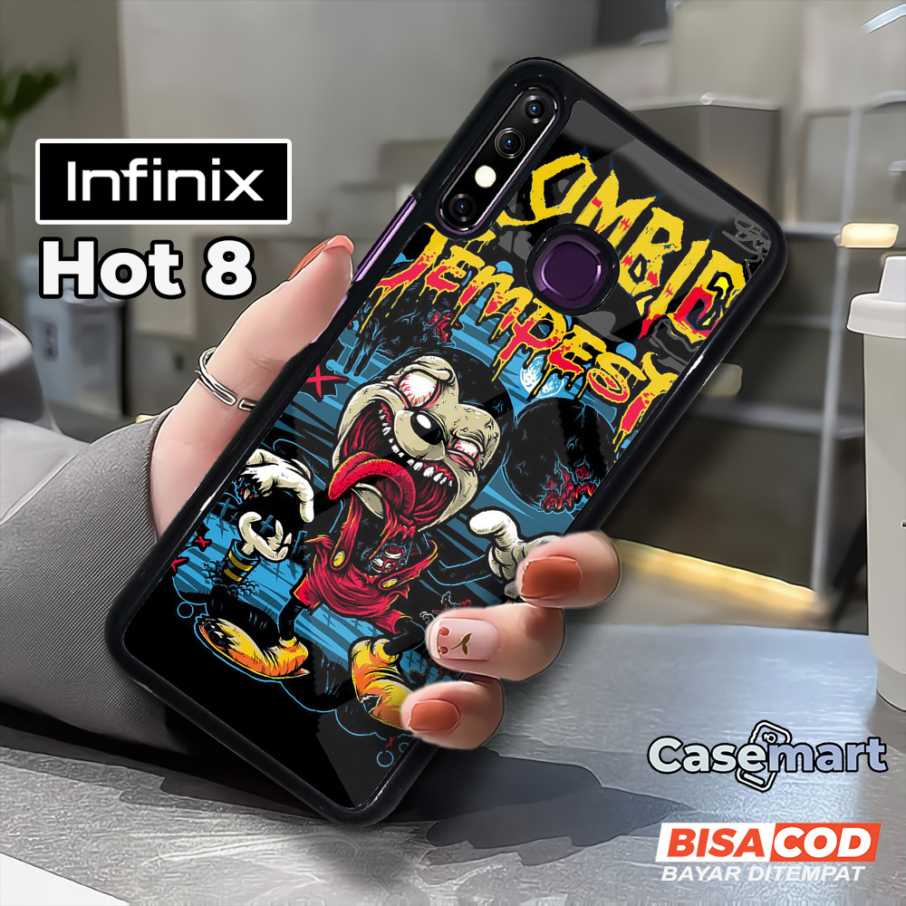 Case INFINIX HOT 8 Casing INFINIX HOT 8 Casemart [GRFY] Case Glossy Case Aesthetic Custom Case Anime