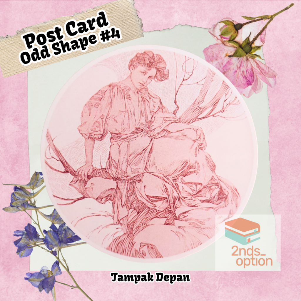

Kartu Pos/Post Card Odd Shape #4