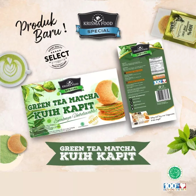 

Krisma Food Kue Kapit / Semprong Kemasan Box 100GR