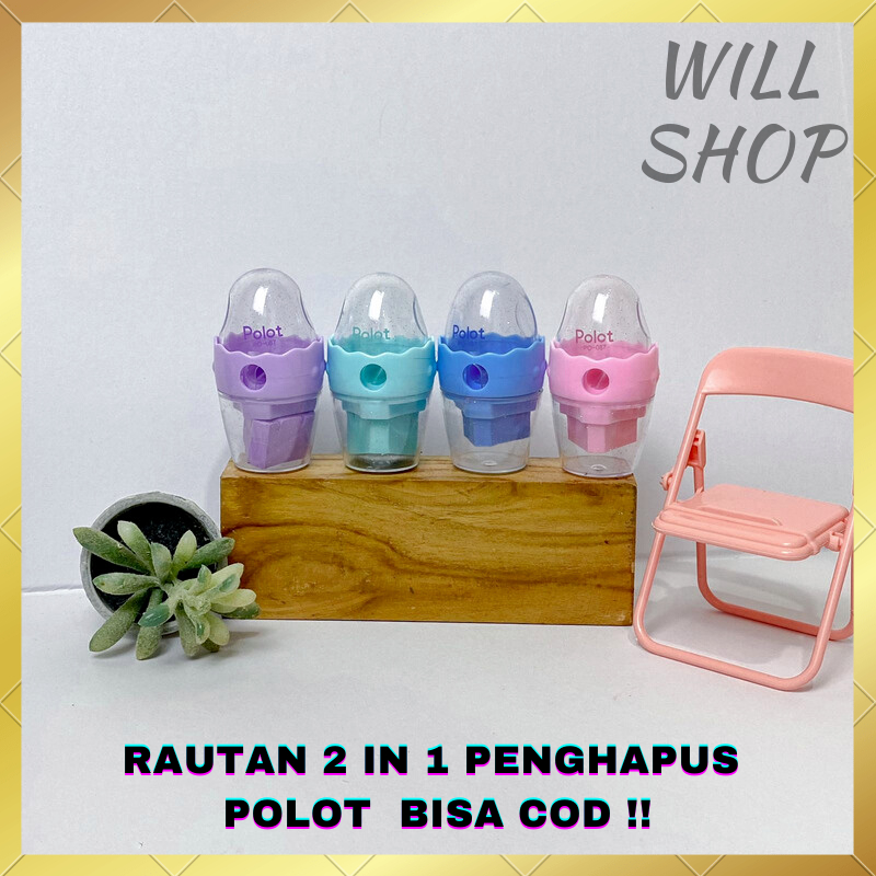 

TERMURAH BISA COD SERUTAN SHARPENER 2 IN 1 PENGHAPUS POLOT WARNA PASTEL LUCU PERLENGKAPAN SEKOLAH READY RAUTAN KERIKAN SHARPENER ALAT TULIS