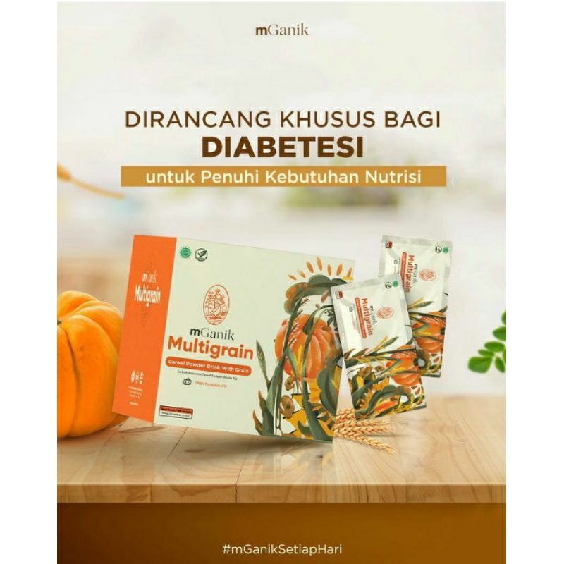mGanik Multigrain 20 sachet