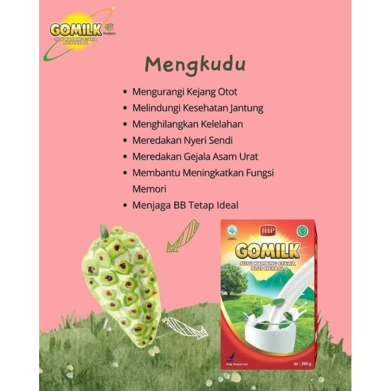 

Susu Gomilk. Susu Kambing Etawa Plus Herbal. Susu herbal