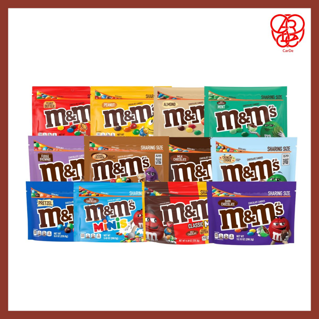 

M&M Chocolate Candies Sharing Size Permen Cokelat Kacang 1 Pouch