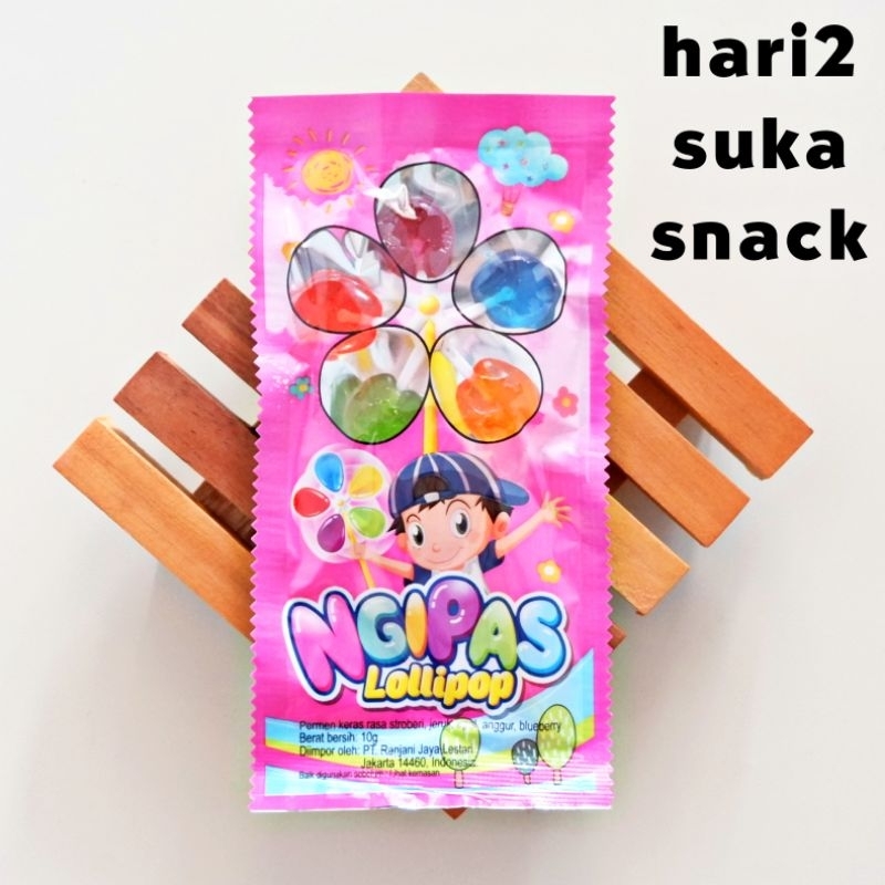 

Permen NGIPAS Lollipop Kipas Kincir Angin Ranjani / Permen MINI WINDMILL Gummy Jelly Lollipop