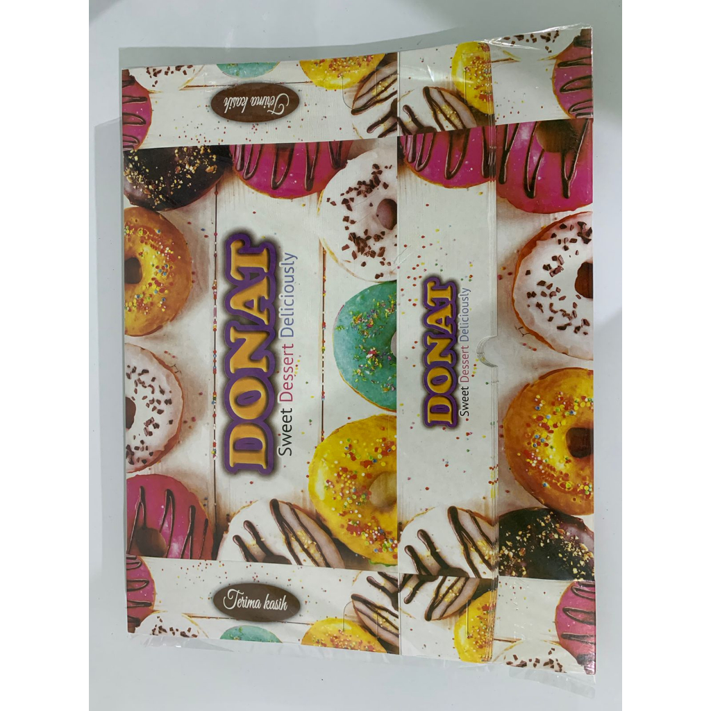 

BOX DONAT / 1PACK ISI 10 PCS / ukuran 27cm x 18.5cm x 5.5cm