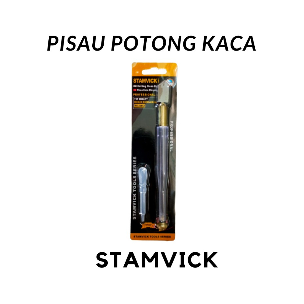 Alat Pemotong Kaca Minyak | Potong Keramik Mata STAMVICK TC-90 CHY