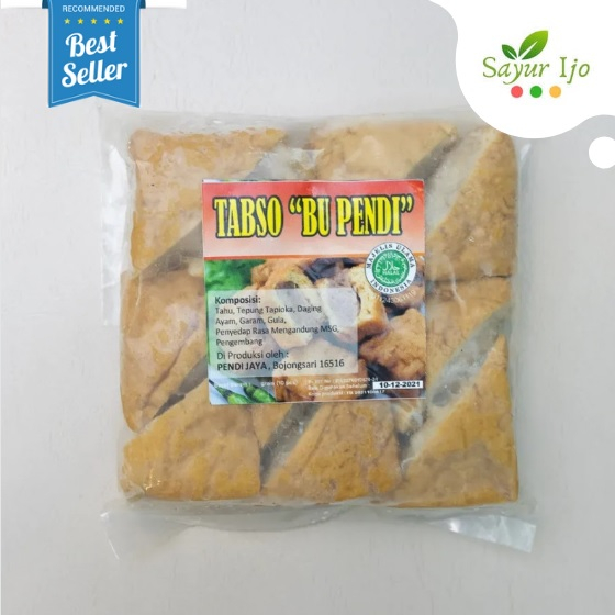 

Tahu Bakso Segitiga Bu Pendi Isi 10 Pcs Fresh Frozen Tofu Daging Segar