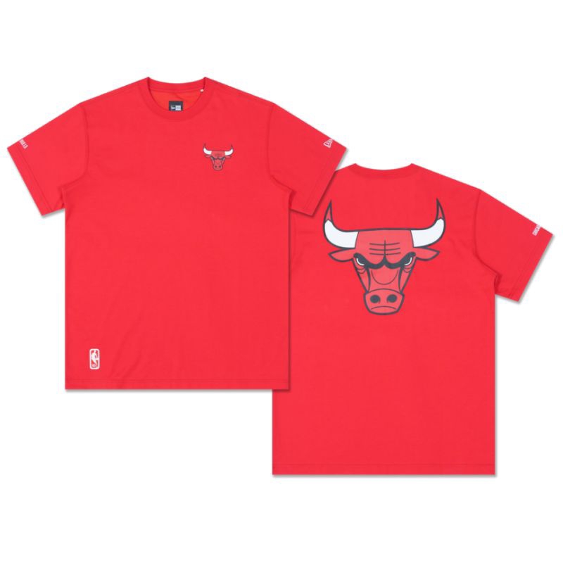T-Shirt New Era Cap Chicago Bulls Big Logo Original