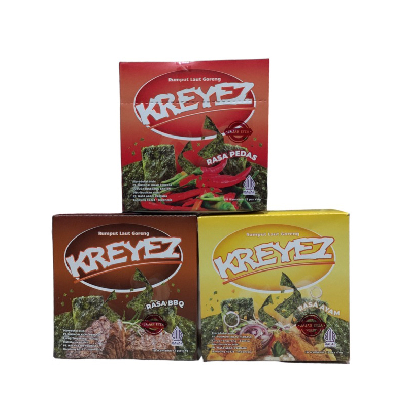 

MAYASI KREYEZ RUMPUT LAUT GORENG BOX