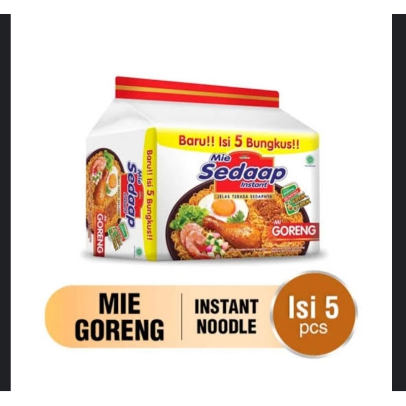 

Seedap Mie Goreng 5 pcs