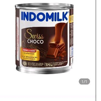 

Indomilk kaleng Putih N Coklat